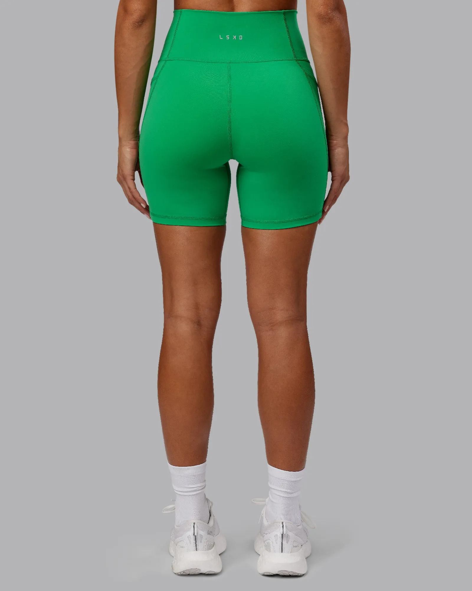 Fusion Mid-Length Shorts with Pockets - Impact Green