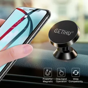 GETIHU Universal Magnetic Car Phone Holder Stand in Car For iPhone X Samsung Magnet Air Vent Mount Cell Mobile Phone Support GPS