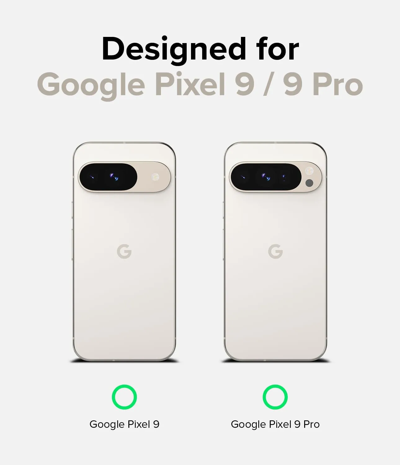 Google Pixel 9 Pro/Pixel 9 Back Cover Case | Fusion Magnetic - Clear