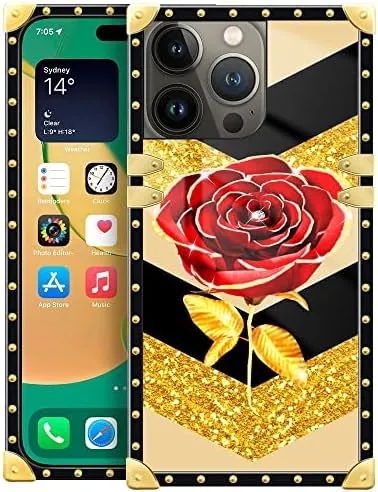 iPhone 14 Plus Case, Leopard Crown iPhone 14 Plus Case Cover  6.7-inch