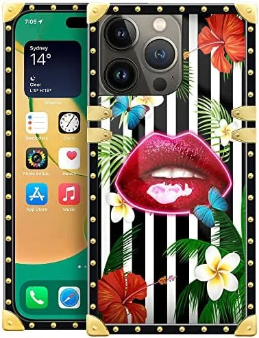 iPhone 14 Plus Case, Leopard Crown iPhone 14 Plus Case Cover  6.7-inch