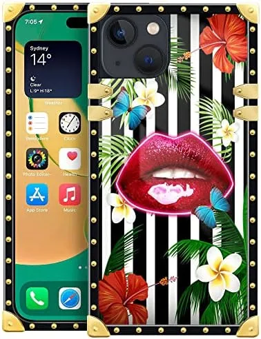 iPhone 14 Plus Case, Leopard Crown iPhone 14 Plus Case Cover  6.7-inch