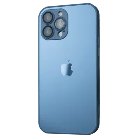 iPhone 14 Pro Max AG Glass Case, with Glasses on Cameras