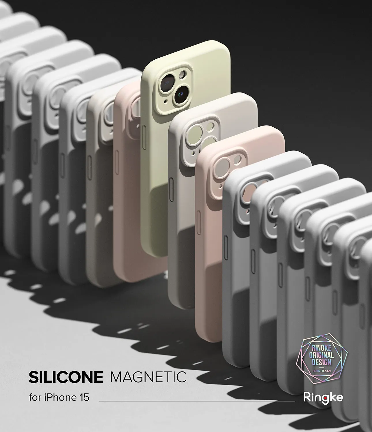 iPhone 15 Case | Silicone Magnetic