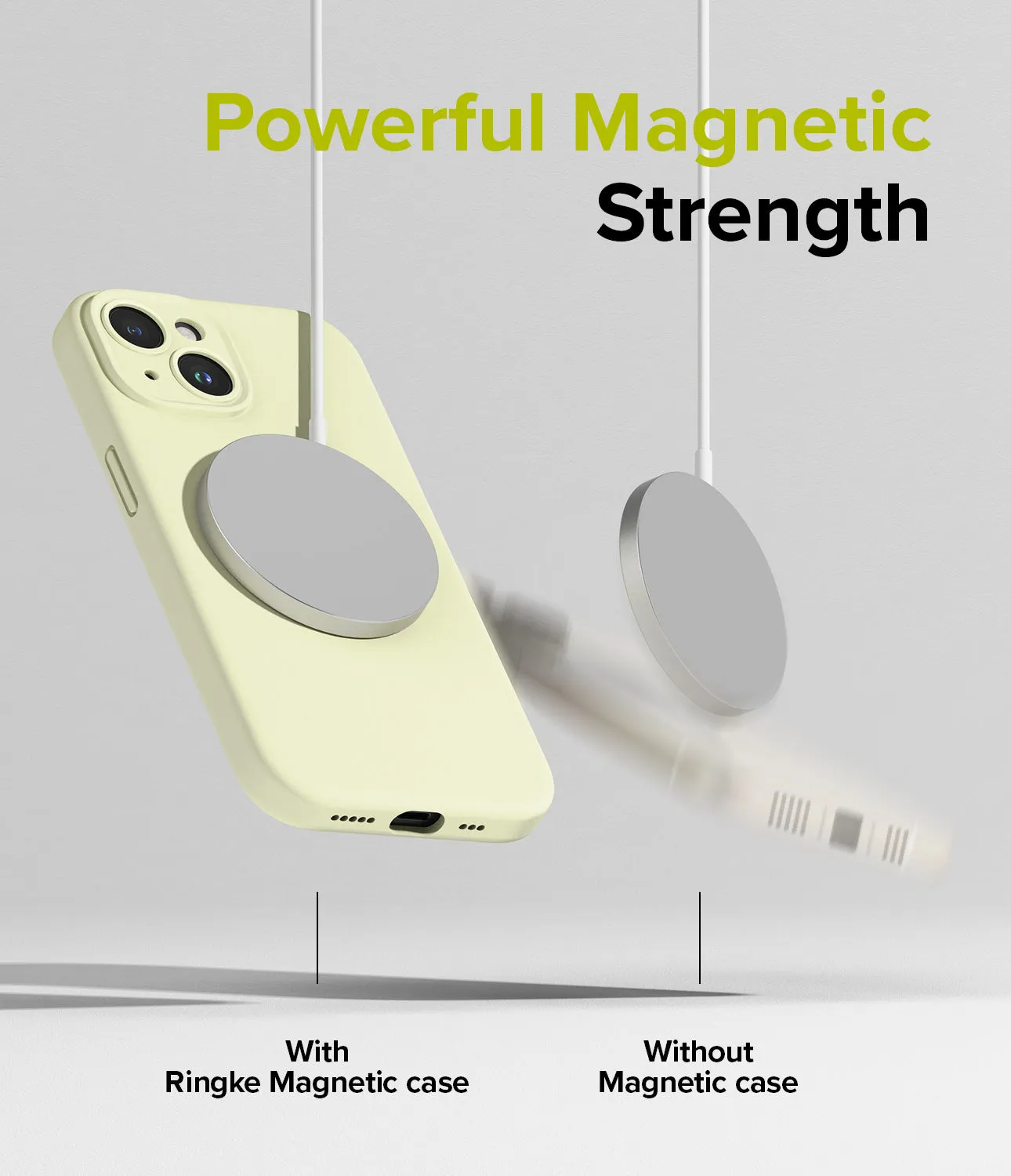 iPhone 15 Case | Silicone Magnetic