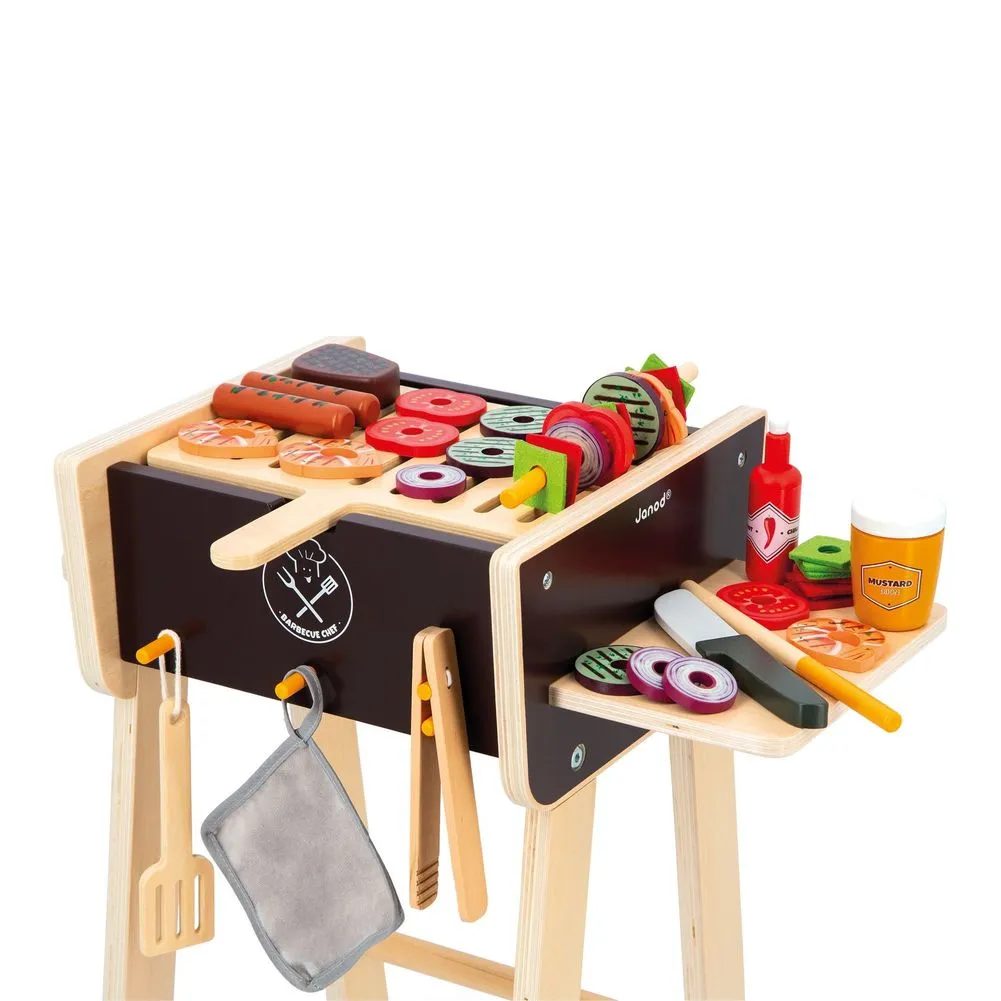 Janod Barbecue Wooden Toy Set