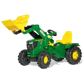 John Deere Rolly Kid Farmtrac 6210R Ride-On Pedal Tractor Toy