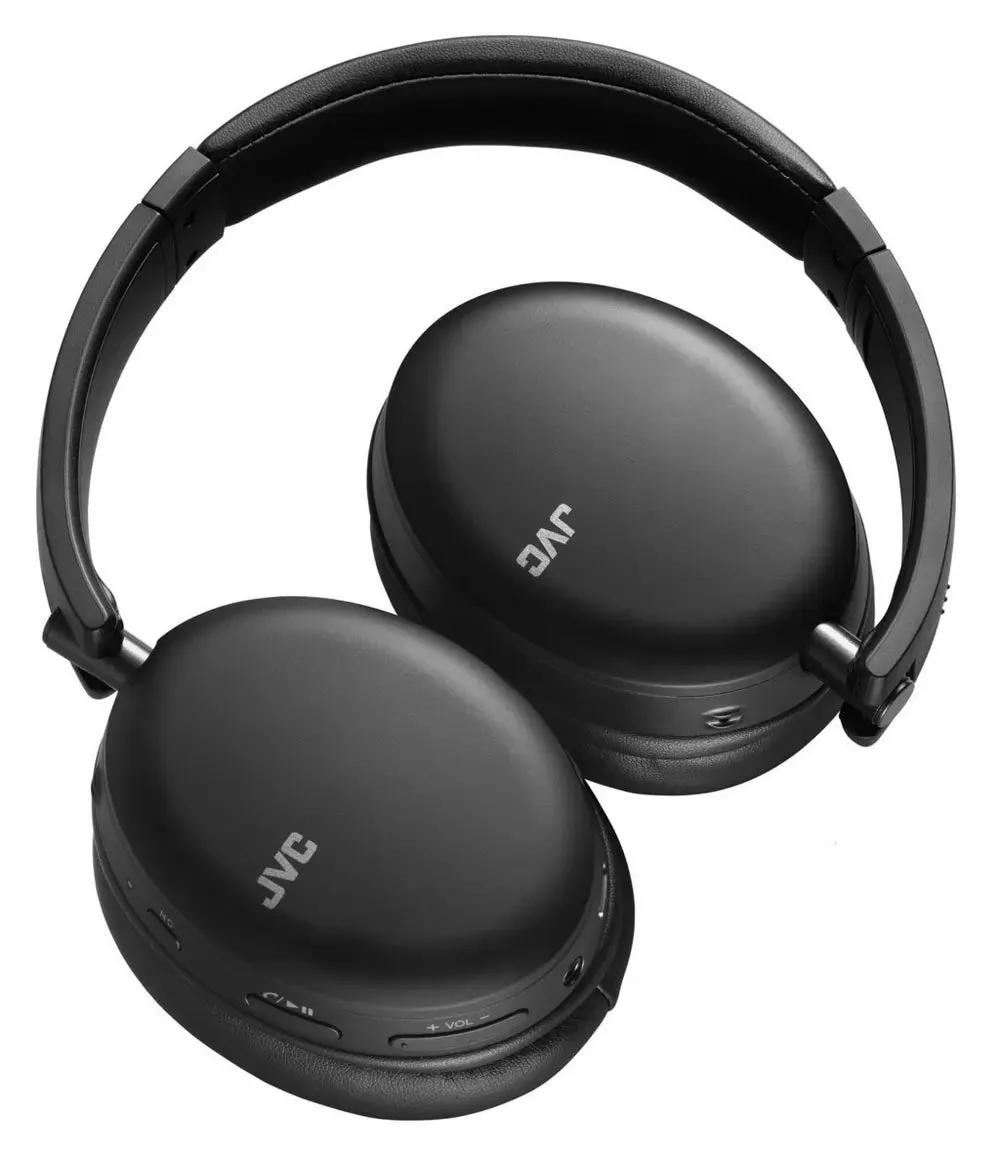 JVC HAS91NBU Wireless Noise Cancelling Bluetooth Over-Ear Headphones, Black