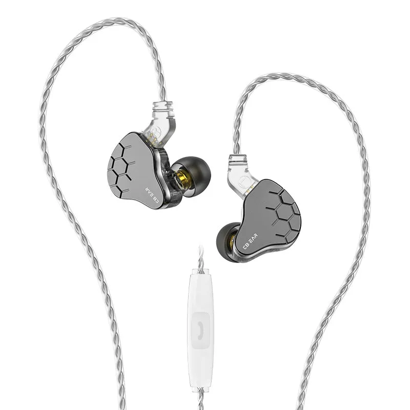 【KBEAR Lark】 1DD   1BA In Ear Headphone Best Wired Earbuds In ear Monitors HIFI Earphones Headset