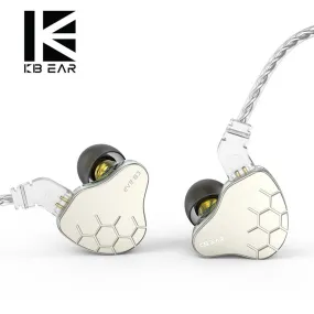 【KBEAR Lark】 1DD   1BA In Ear Headphone Best Wired Earbuds In ear Monitors HIFI Earphones Headset