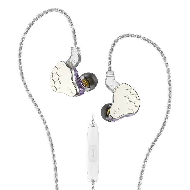 【KBEAR Lark】 1DD   1BA In Ear Headphone Best Wired Earbuds In ear Monitors HIFI Earphones Headset