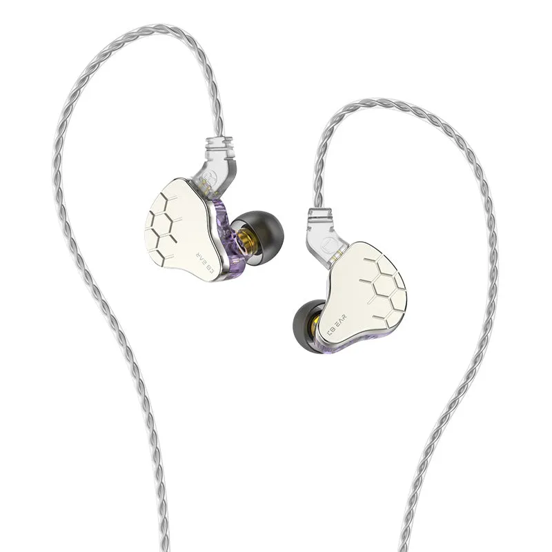 【KBEAR Lark】 1DD   1BA In Ear Headphone Best Wired Earbuds In ear Monitors HIFI Earphones Headset