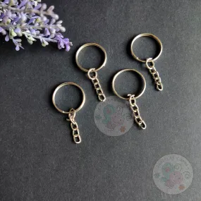 Key Chain Ring - Silver 24 MM