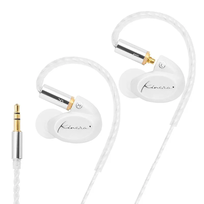 Kinera SIF IEM Earbuds Dynamic with Detachable MMCX In-Ear Monitors Earphones