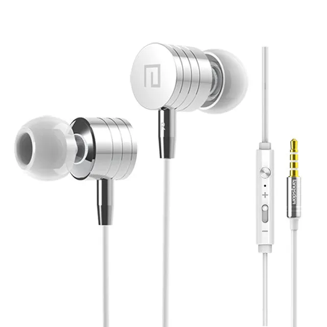 Langsdom i7A 3.5mm Metal Earphones Super Bass Stereo Earphone Earbuds with Mic Volume Phone Headsets for phone fone de ouvido