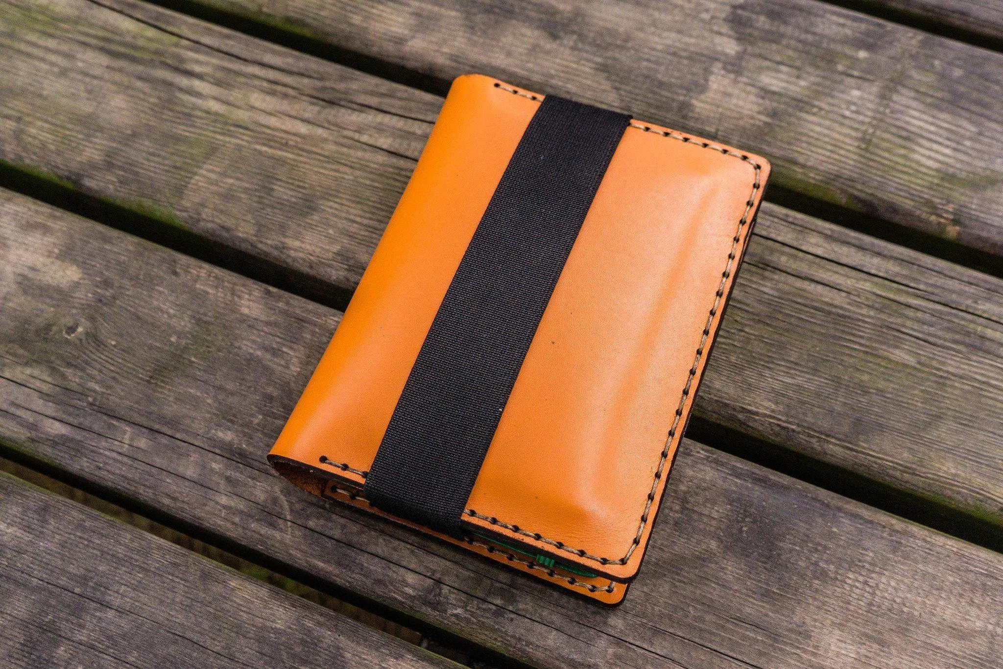 Leather Hobonichi Techo (A6) Planner Cover - Orange