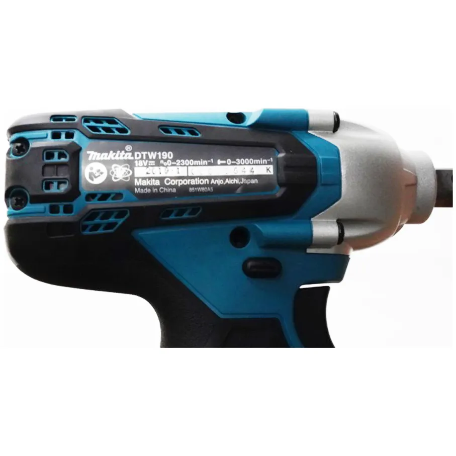 Makita DTW190SFX7 18V Cordless Impact Wrench (LXT-Series)