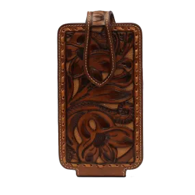 M&F Nocona Western Embossed Brown Case