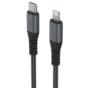 MFi Certified USB-C to Lightning Sync and Charge Cable for Apple Devices