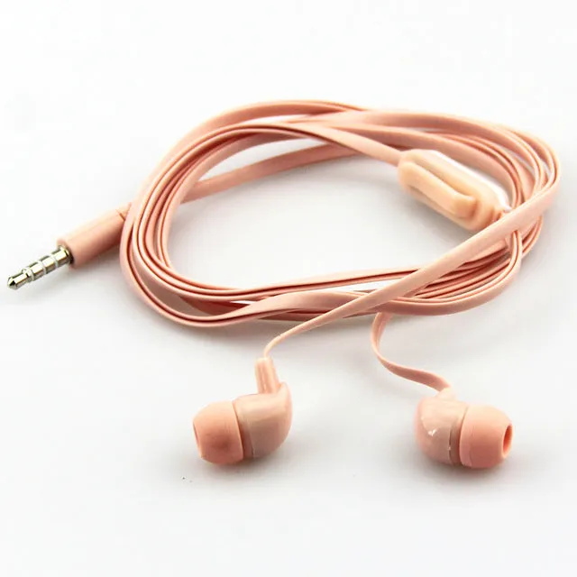 MOONBIFFY 3.5MM In-Ear Earphones Earbuds High Quality Headset Handsfree With MIC For Mobile Phones For PC