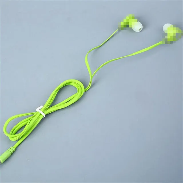 MOONBIFFY Hot Sale 3.5mm Earphones Headsets Good Quality Stereo Earbuds for mobile phone MP3 MP4