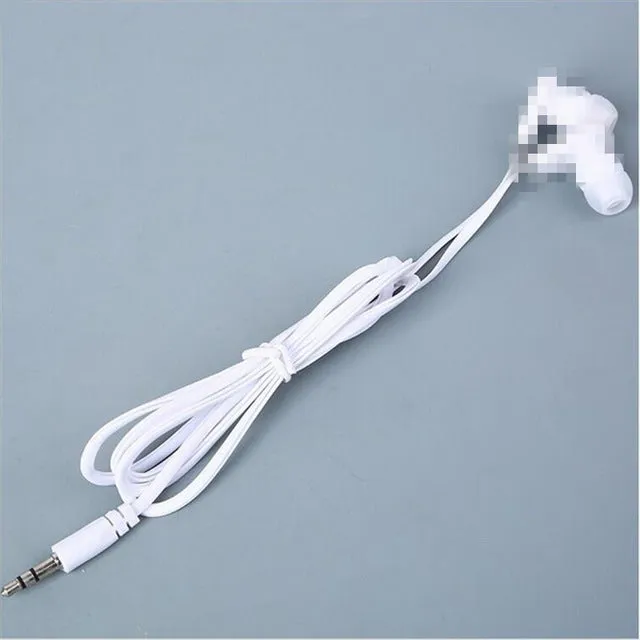 MOONBIFFY Hot Sale 3.5mm Earphones Headsets Good Quality Stereo Earbuds for mobile phone MP3 MP4