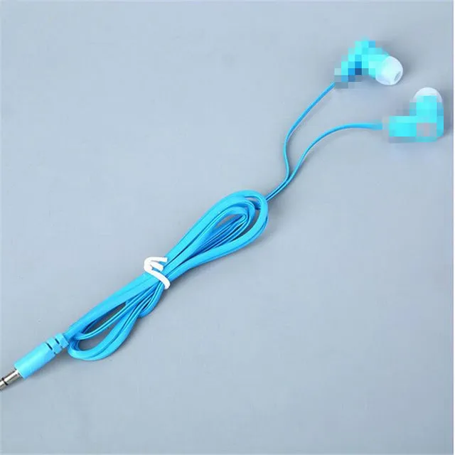 MOONBIFFY Hot Sale 3.5mm Earphones Headsets Good Quality Stereo Earbuds for mobile phone MP3 MP4