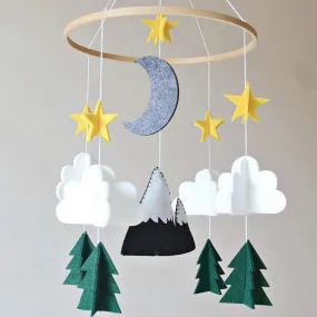 Mountain and Forest Mobile/ Nursery Decoration