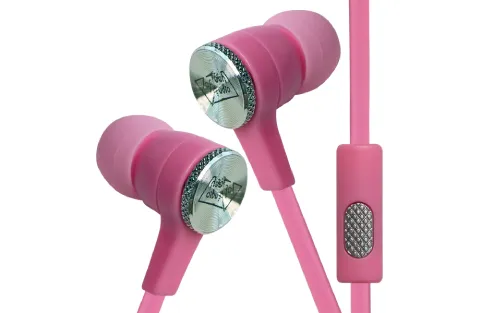 Noise Isolating Stereo Earphones with Durable Microphone and 3.5mm Plug