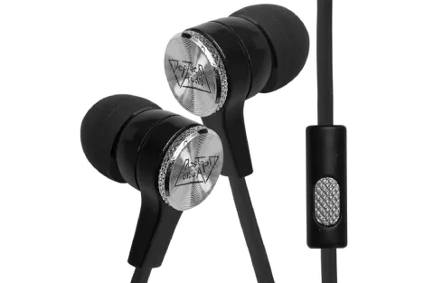 Noise Isolating Stereo Earphones with Durable Microphone and 3.5mm Plug