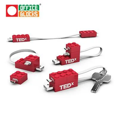 Office Blocks Mobile Charging Cable Set