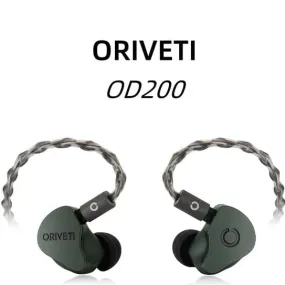 Open Box ORIVETI OD200 Single Be-Coated 9.8mm Dynamic Driver HiFi IEMs