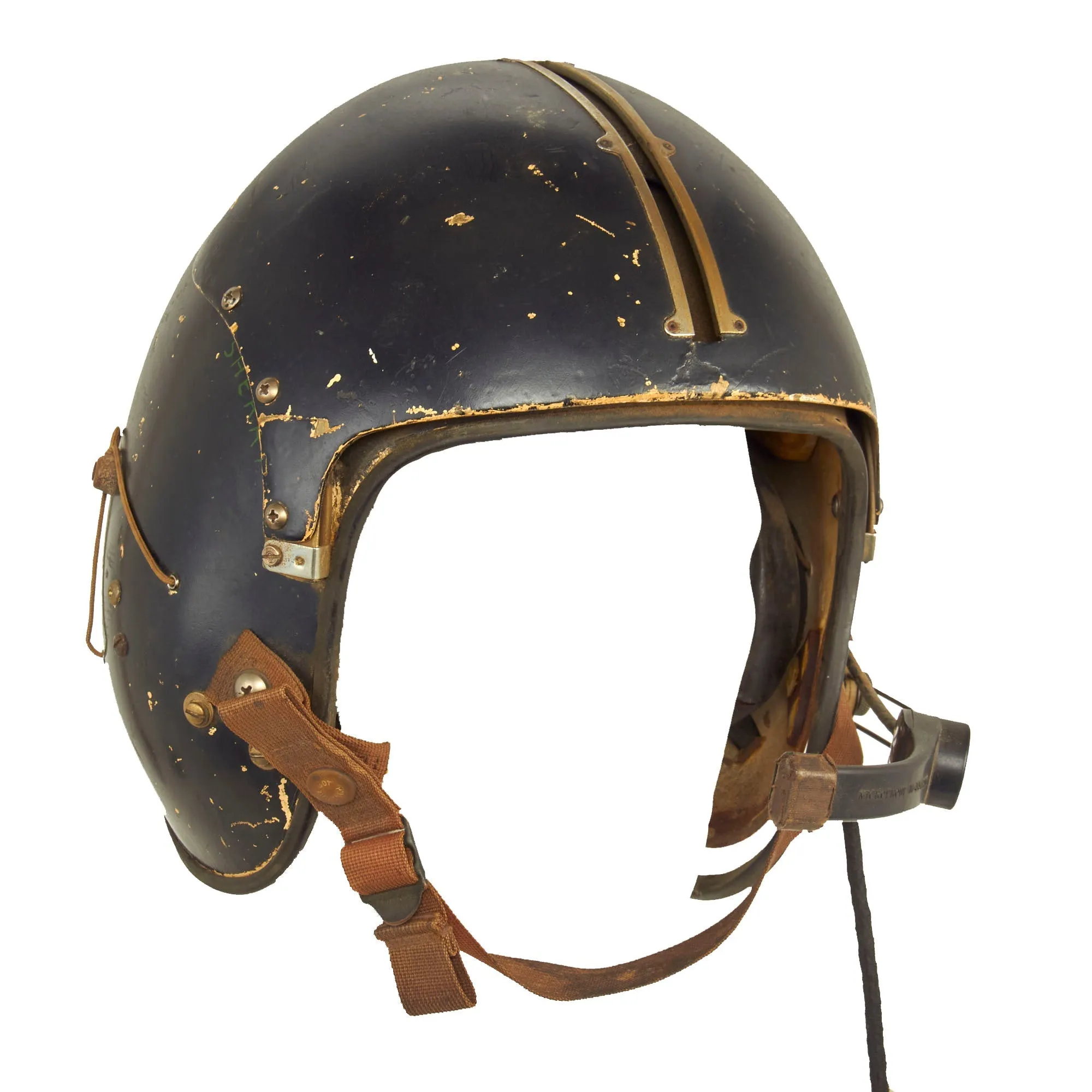 Original U.S. Vietnam War Named and Personalized OV-1 Mohawk Crewman Gentex APH-5 Flying Helmet - Sfc. Mike Henry