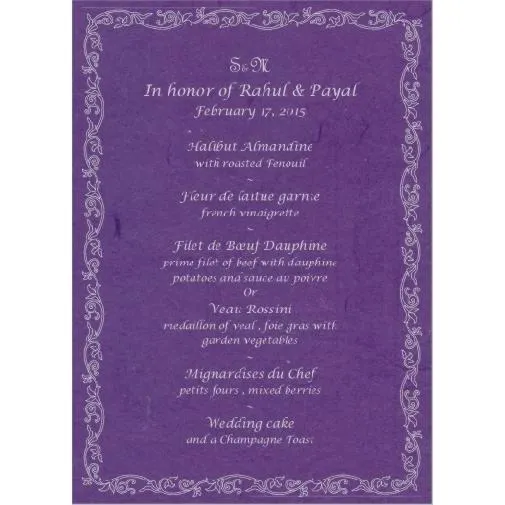 Party Invitation Scrolls - 11 x 8.5"