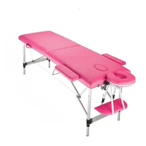 Pink Folding Tattoo Studio Bed