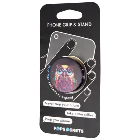 PopSockets Collapsible Grip & Stand for Phones and Tablets - Owl