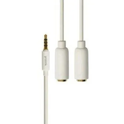 Prolink Quality Audio Lead - 3.5mm Stereo Plug to 2 Sockets 2mtr - Part # MP155