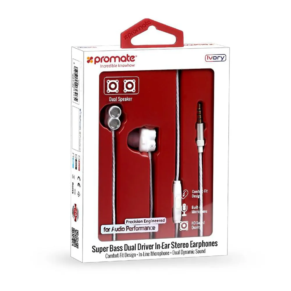 Promate Ivory  Earphone