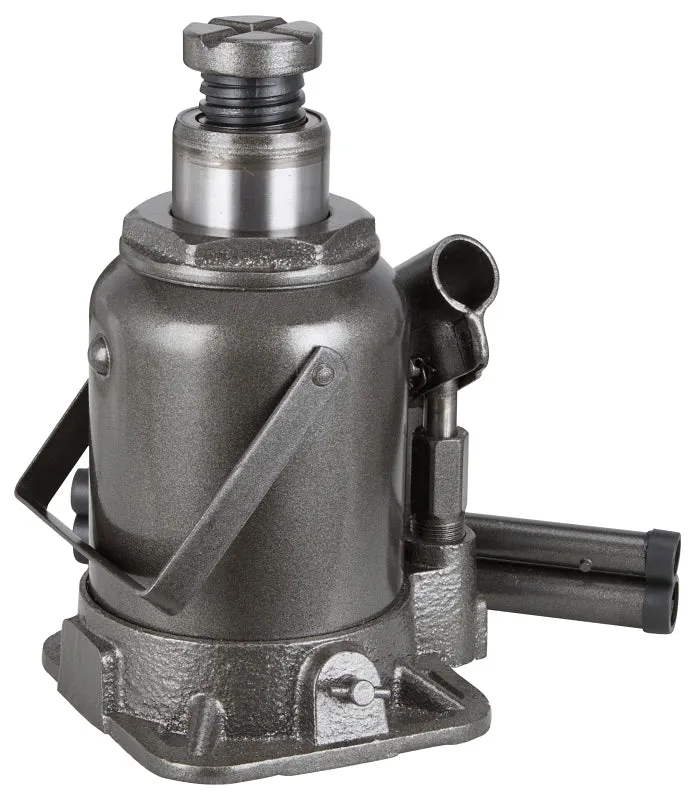 ProSource T010520 Hydraulic Short Bottle Jack, 20 ton, 7-1/2 to 13-3/8 in Lift, Steel, Gray :EA: QUANTITY: 1