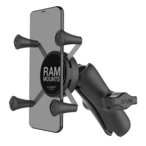 RAM® X-Grip® Phone Holder with Composite Double Socket Arm