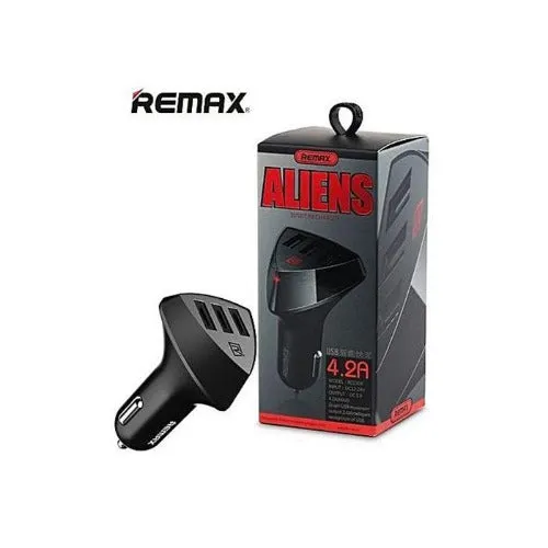 Remax Aliens 3 USB Port Car Charger