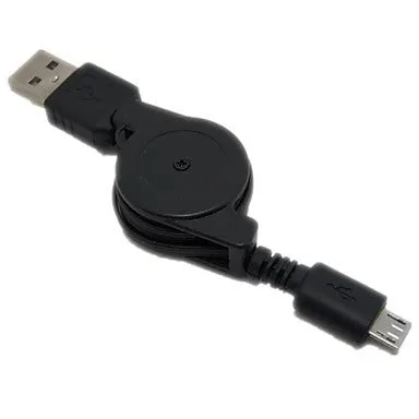 Retractable USB 2.0 to Micro USB Cables Sync Data Charge for HTC Samsung LG