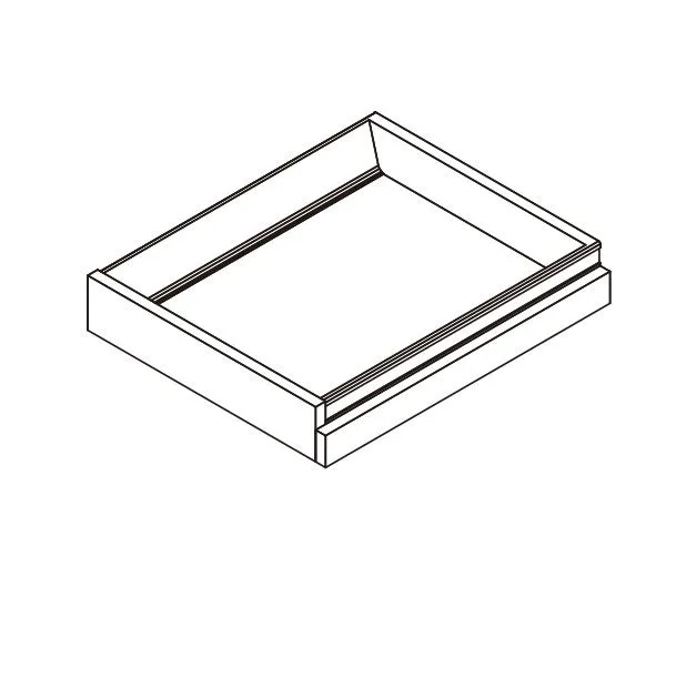 RTA - White Shaker - Roll Out Tray - Base Cabinet | 18" W