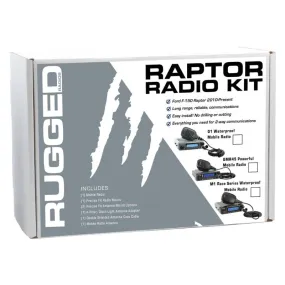 Rugged Radios Ford Raptor Two-Way Mobile Radio Kit - 41 Watt - G1 Waterproof