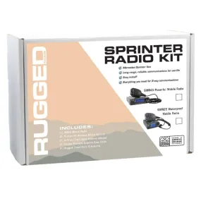 Rugged Radios Mercedes Sprinter Van Two-Way GMRS Mobile Radio Kit - 25 Watt GMR25