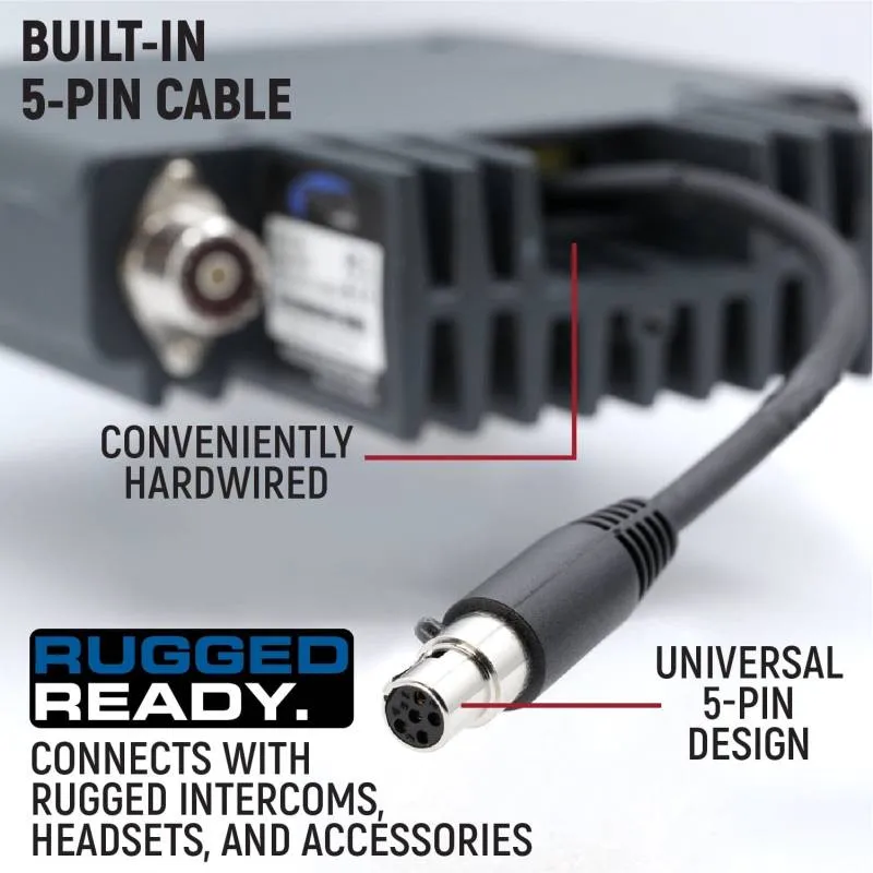 Rugged Radios Mercedes Sprinter Van Two-Way GMRS Mobile Radio Kit - 25 Watt GMR25