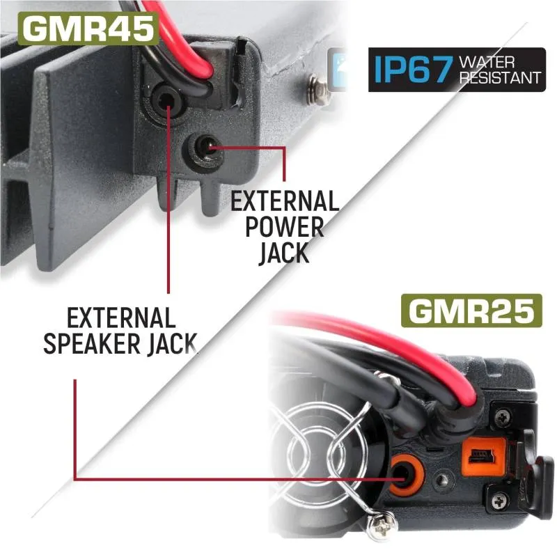 Rugged Radios Mercedes Sprinter Van Two-Way GMRS Mobile Radio Kit - 25 Watt GMR25