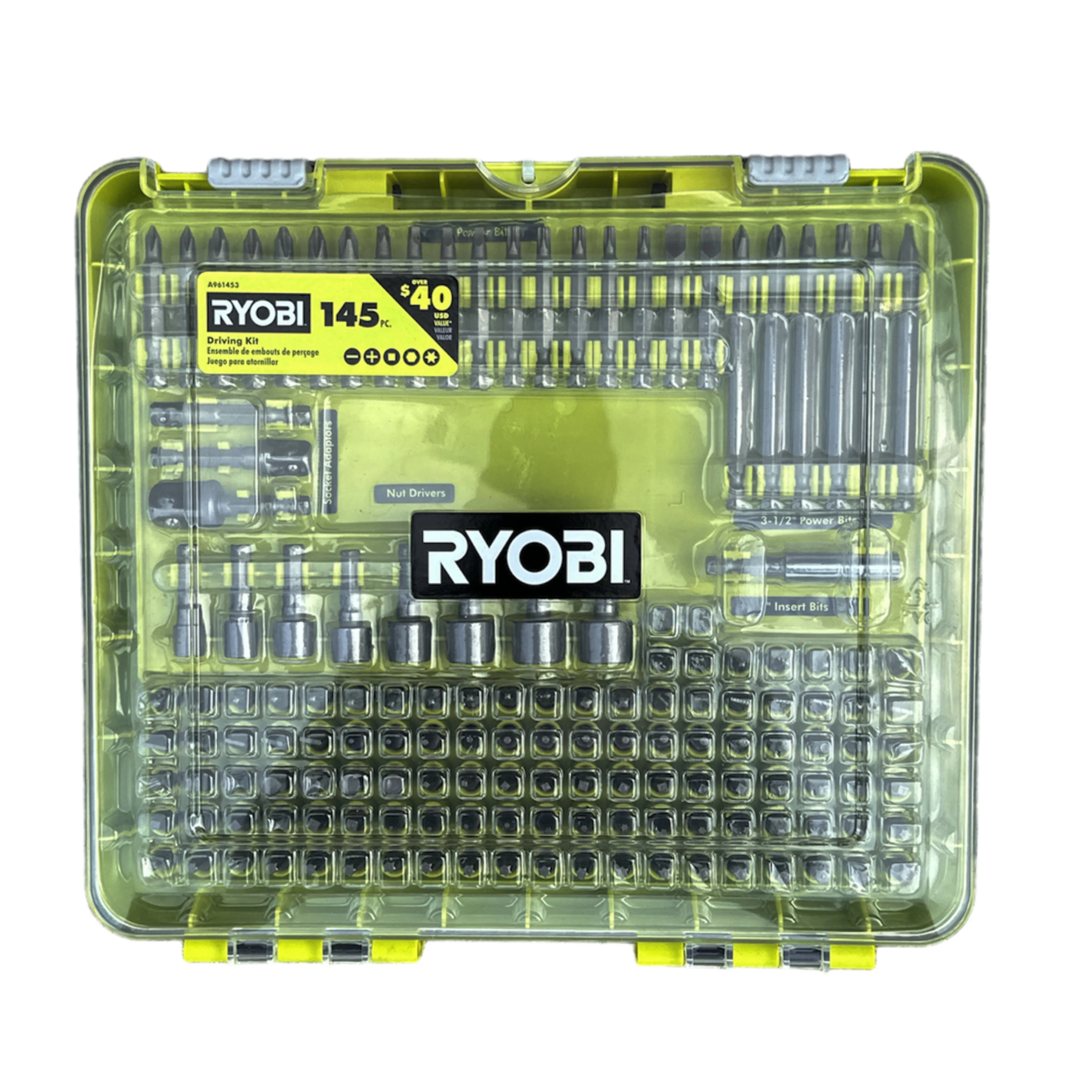 RYOBI Driving Kit (145 Piece)