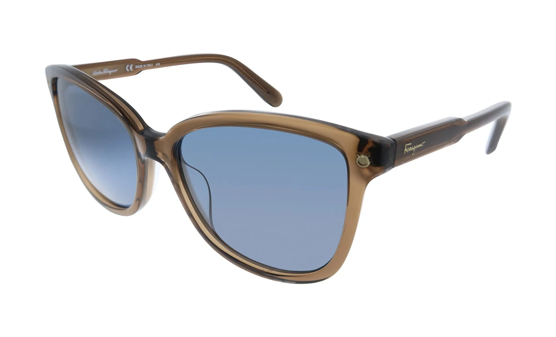 Salvatore Ferragamo Unisex Brown Sunglasses SF_815S_210_56mm