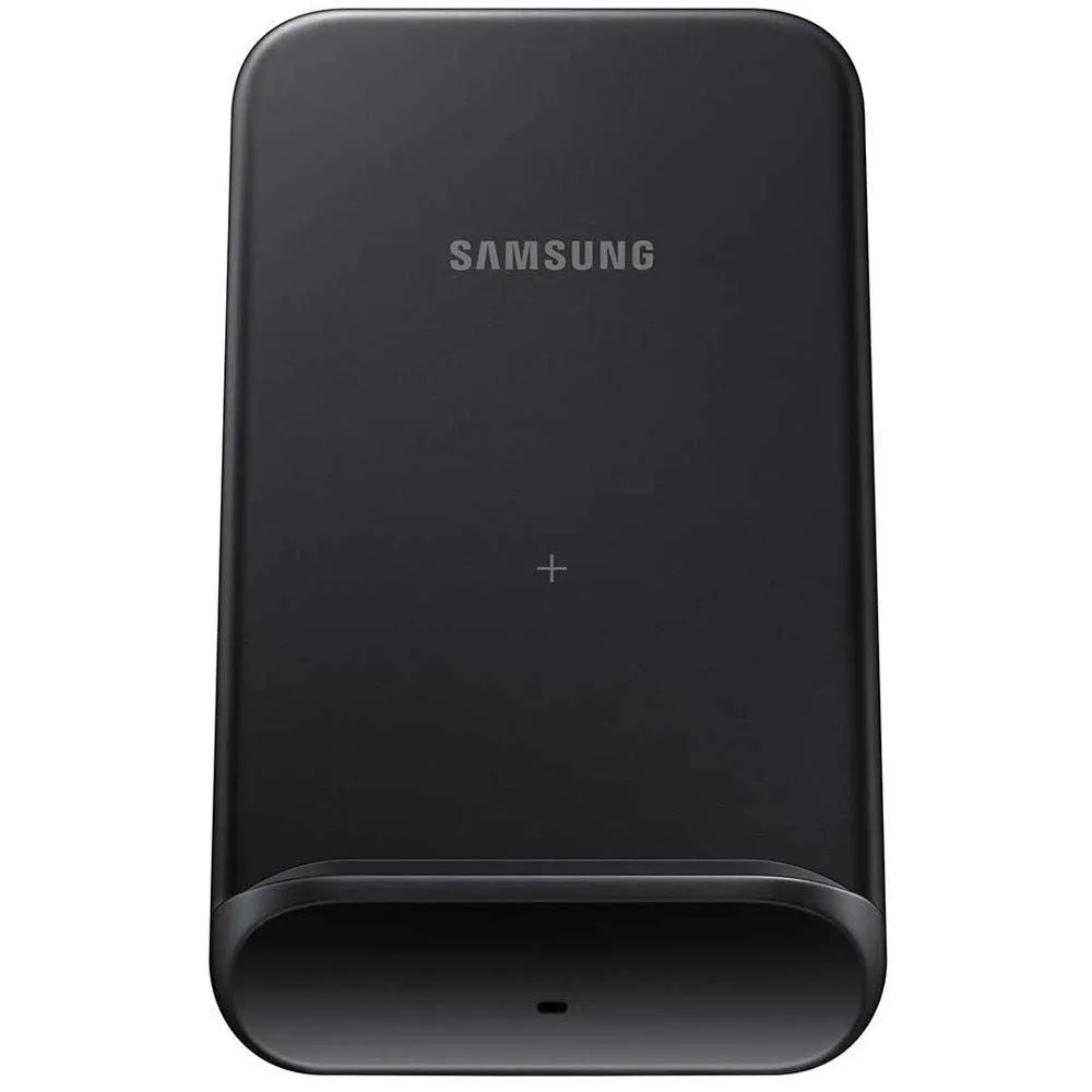 Samsung Black 9W Wireless Charger Convertible with EU 15W Plug - EP-N3300TBEGEU